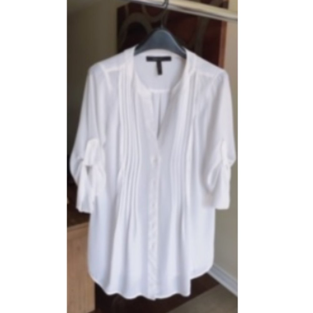 Thin White Blouse